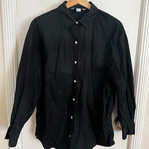 Oversized Boyfriend Shirt size S, black